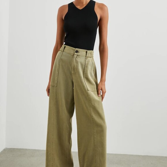 Rails Greer Pant Canteen Olive Green Women's Size XS - Picture 2 of 12